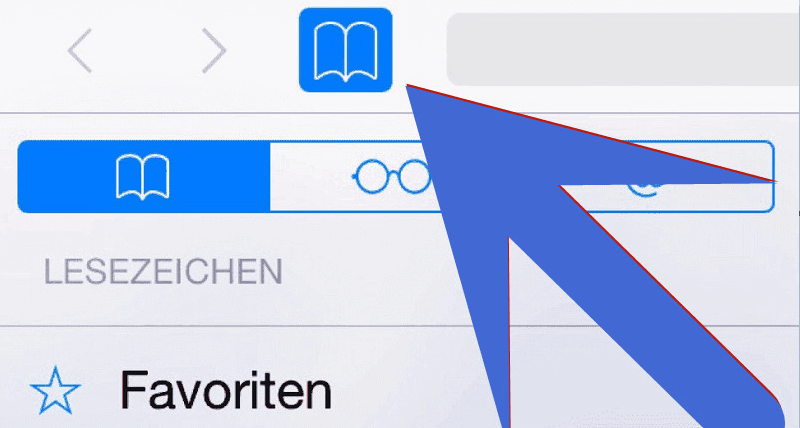 ios safari lesezeichen verschwunden